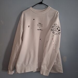 Zara x Disney Mickey Mouse x Keith Haring Sweatshirt Crewneck